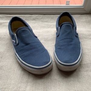 Navy Blue Classic Vans Skip-Ons